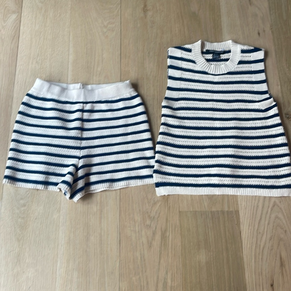 French connection Top and shorts set